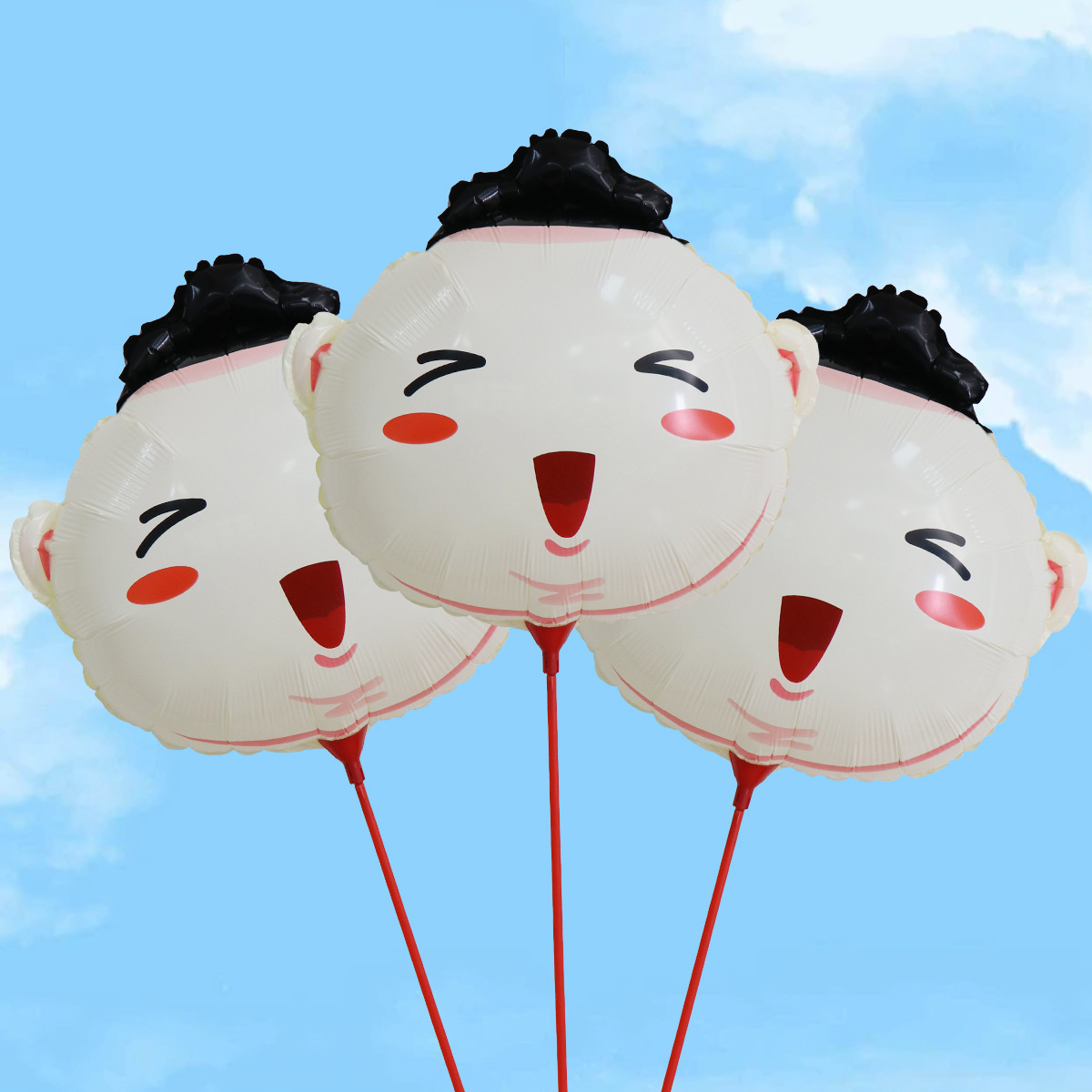 Balón de dibujos animados barraca de globo mayorista mercado nocturno barraca de juguetes para niños con barraca de soporte de globo sonriente