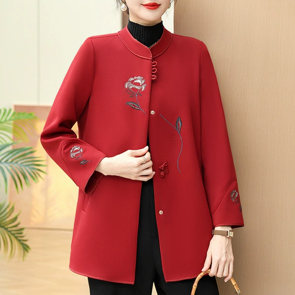 Red jacket