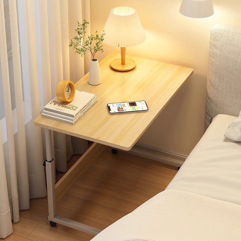 Mesa de cama elevable móvil escritorio de computadora portátil escritorio de dormitorio de escritorio
