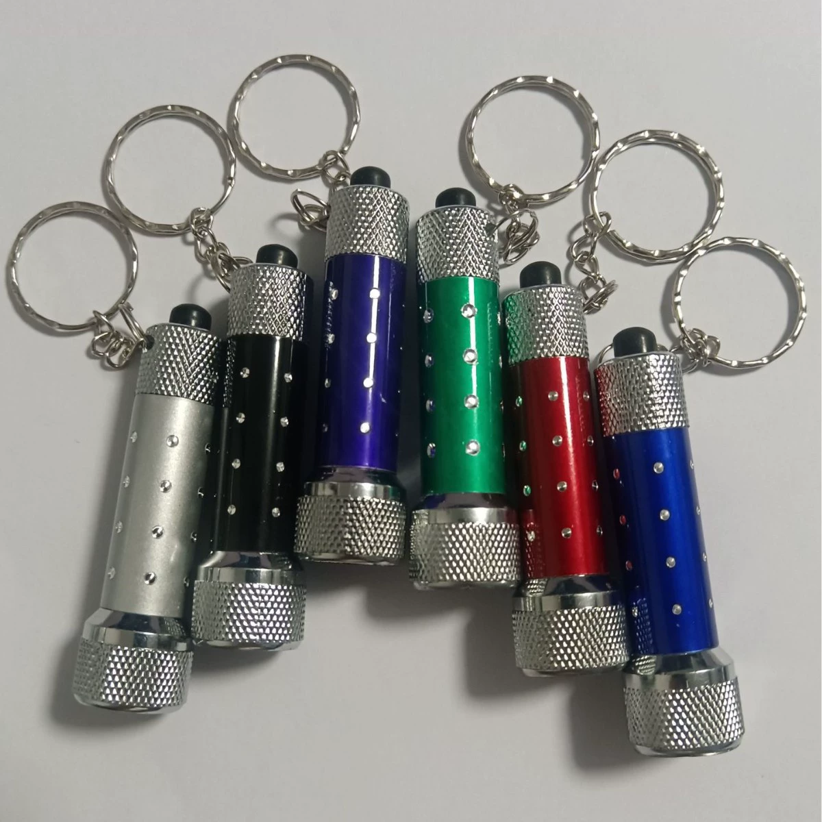 Алюминиевый 5-светодиодный мини-маленький фонарик освещает свет брелок свет супер маленький наружное освещение ночной модный фонарик