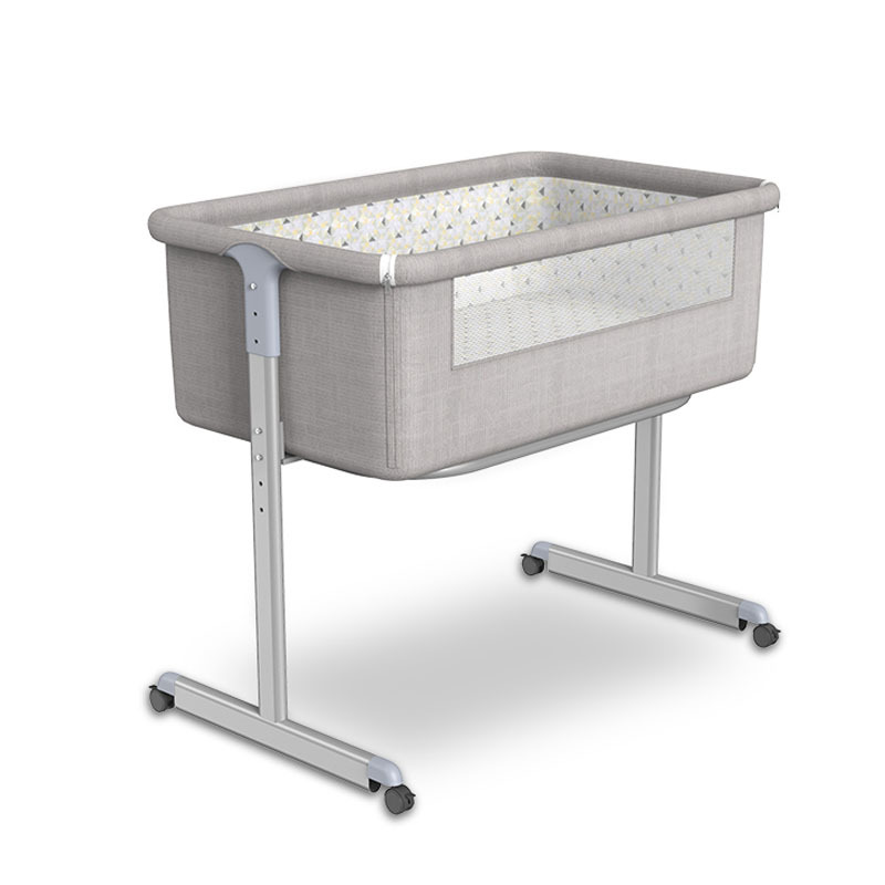 Stitching crib 0-2 years old newborn baby bed Baby Shaker bb children's bed multifunctional foldable bedside bed