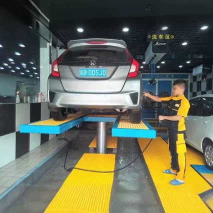 Пневматический одноколонный подъемник Автомойка Автомойка Автоподъёмник Подъемная стойка шасси Водонепроницаемый и ржавчина 4 тонн