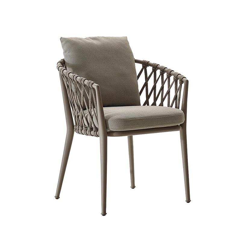 Mesas y sillas al aire libre nórdicas Patio Villa Patio Mesas y sillas Patio Al aire libre Jardín Terraza Ocio Mesas y sillas de ratán Combinación