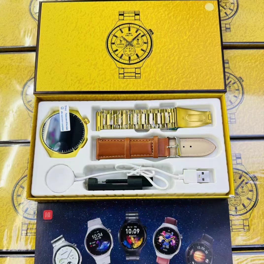 Huaqiang BeiWatch4 Pro reloj inteligente pantalla redonda HD pantalla grande hombre multifunción reloj inteligente explosivo transfronterizo