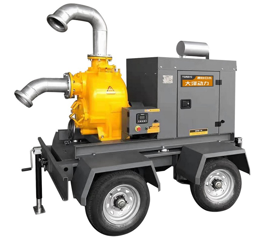 6000立方柴油泵车 大泽动力TO6000PM 应急抽水机防汛抗洪泵守合同