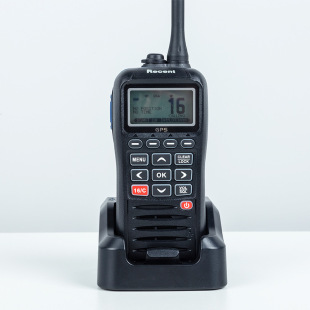 Ruisen RS-38M Marine IPX7 waterproof floating built-in handstand maritime foreign trade walkie-talkie high frequency flashing light