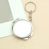 Mirror, round keychain