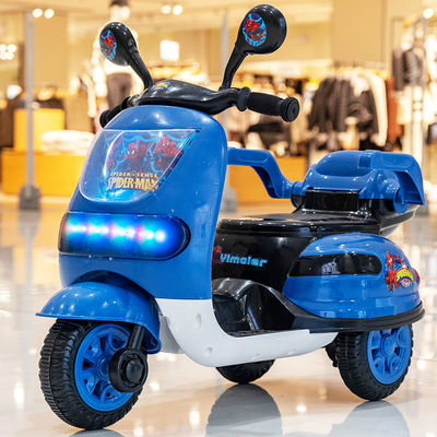 children a storage battery car Electric motorcycle Tricycle men and women baby Child charge Toy car