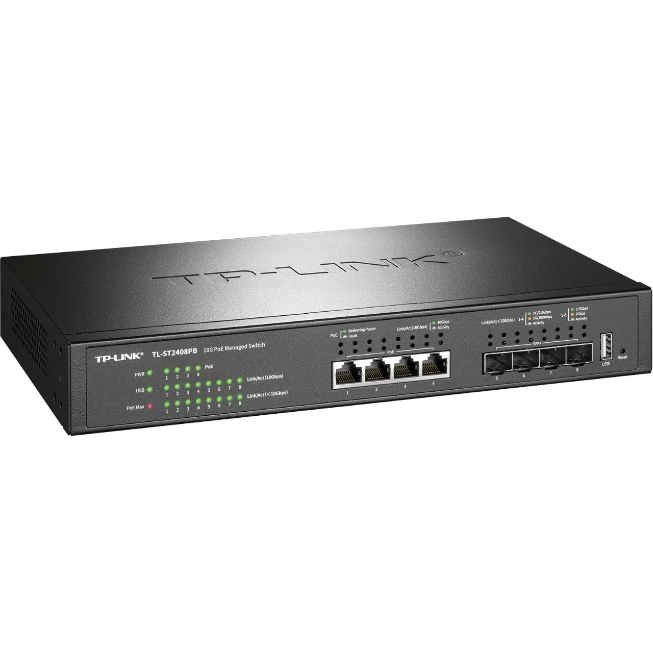 TP-LINK TL-Full 10G облачный управляемый PoE коммутатор