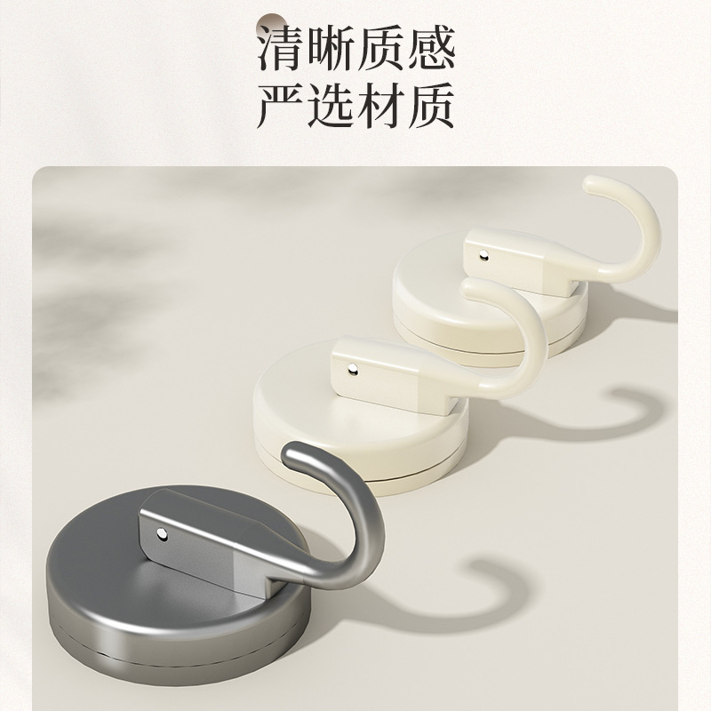 吸盘挂钩无痕免打孔真空强力承重厨房门后浴室卫生间墙壁衣服粘钩|undefined