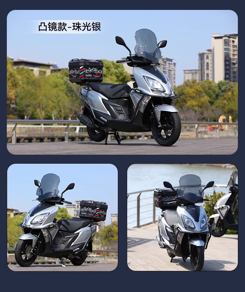 New Wangjiang Uy125 Scooter Motorcycle Delivery Vehicle Fuel Vehicle National Iv Electronic Fuel Injection Available for Nationwide Registration