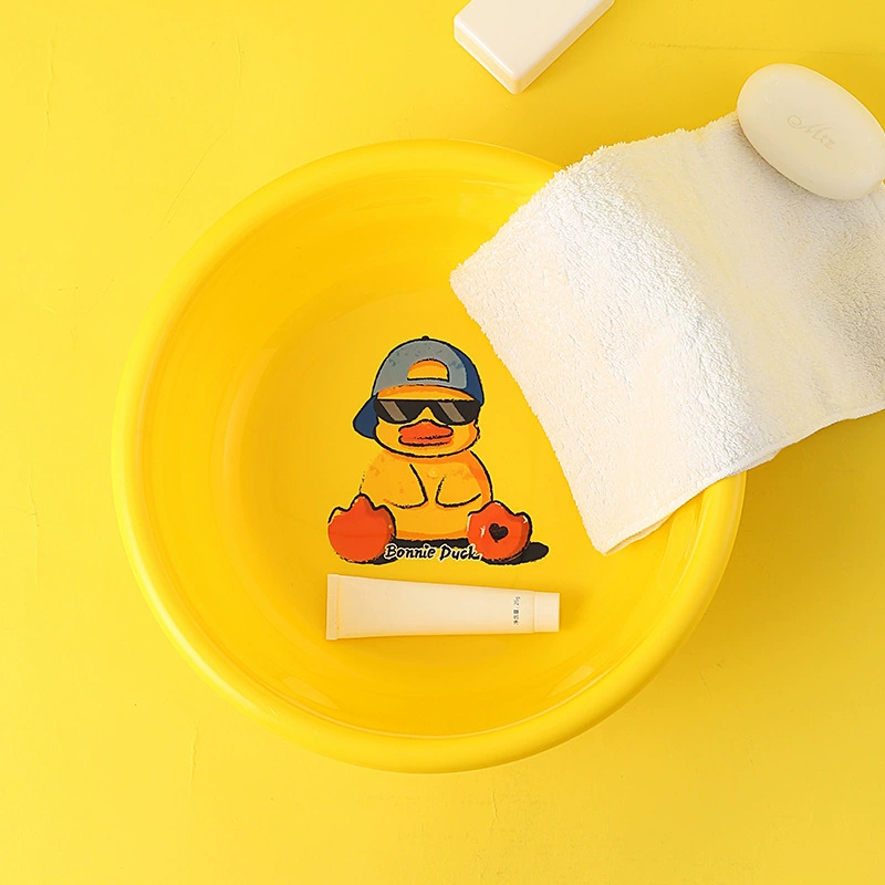 Оптовая продажа Jianan Bonnie Duck Умывальник Детский умывальник Бытовая пластиковая стиральная одежда Мультяшное общежитие Стирка одежды
