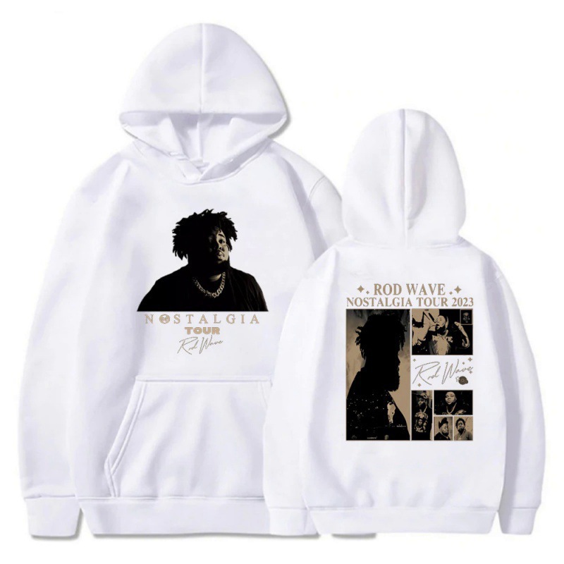 [Código europeo transfronterizo] Rod Wave Merch 2023 Nostalgia Tour Hoodie