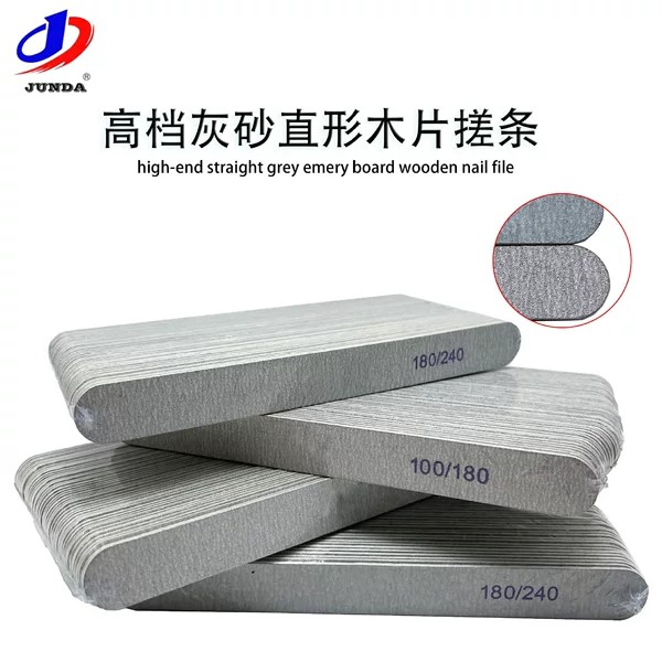 Professional Nail Artist Special file washable gray sand wood leather nail file high quality grinding strip nail rubbing strip