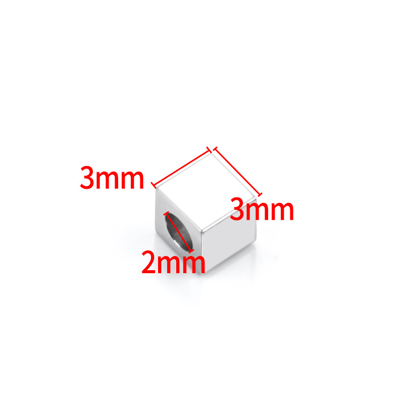 7g Weight Spacer Bars Jewelry Making Type DIY Jewelry Accessories Classification 20 PCS/Package Quantity 304 Stainless Steel Material Geometric Pattern Plating Design Basic Style 20 PCS/Package 304 Stainless Steel Geometric DIY Jewelry Accessories Spacer Bars 5