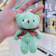 Cross-border Teddy Bear Plush Doll Toy Bag Accessories Teddy Bear Figurine Wholesale Bags Hanging Ornaments