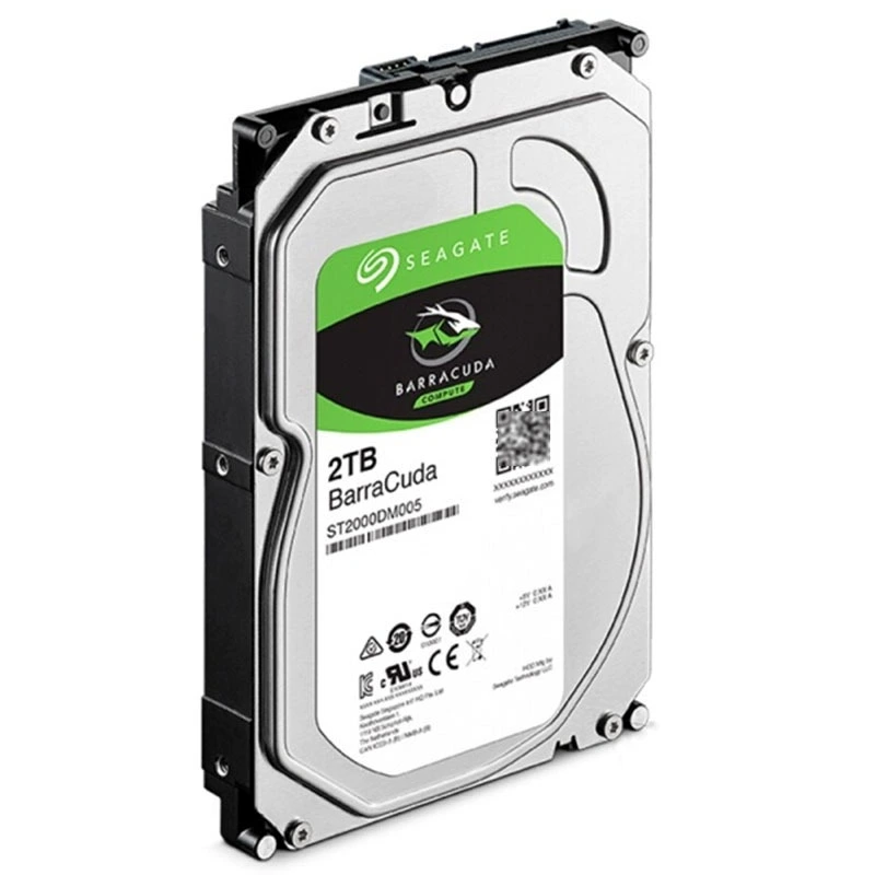 Подходит для Seagate Cool Fish 2T SATA настольный жёсткий диск 3.5" ST2000DM005 мониторинговый CMR, вертикальная установка