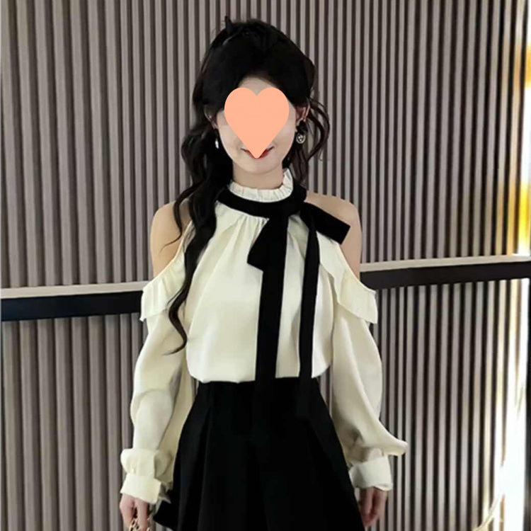 法式一整套穿搭时尚套装女秋季2025新款系小个子衬衫+短裙两件套|undefined