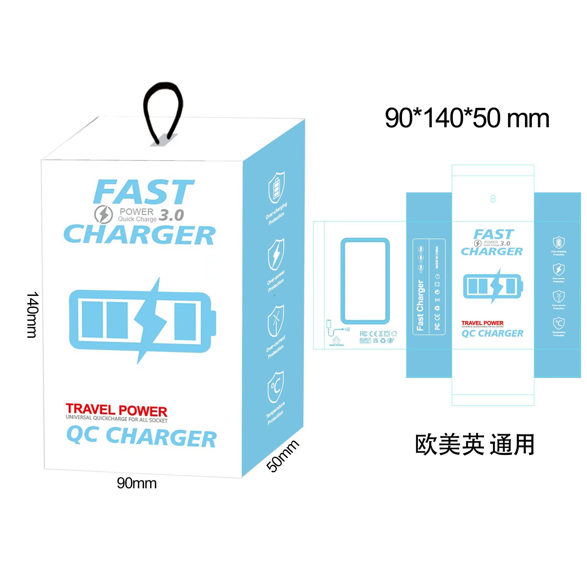 65W GaN nitruro de galio PD carga rápida teléfono móvil cargador portátil adaptador CE FCC UKCA