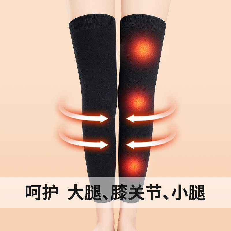 Хлопковые утеплённые наколенники для мужчин и женщин, спортивные летние защитные гетры против холода