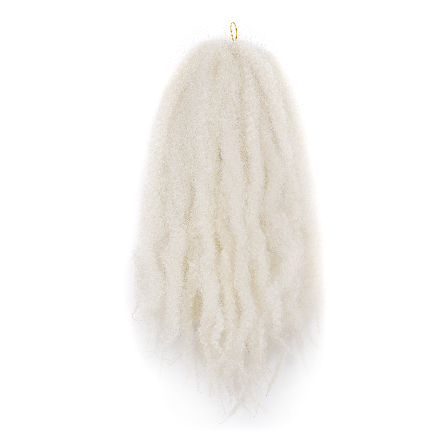18 "Lorugas gancho de mano extensión de cabello 26 piezas dobladas por la mitad 52 gancho de mano negro extensión de cabello Lorota fibra química peluca