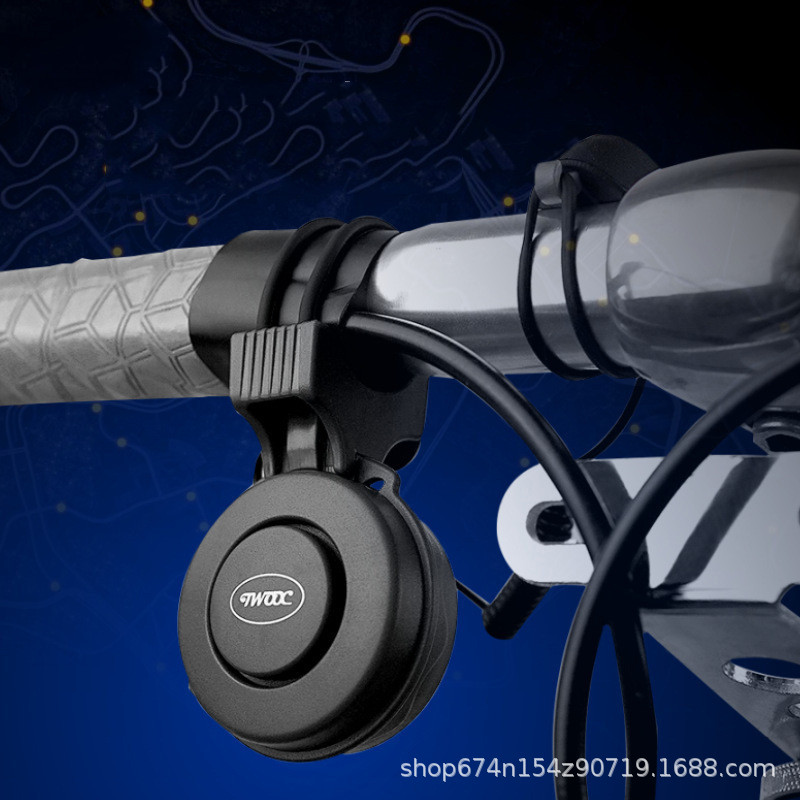 Transfronterizo twoc bicicleta bocina eléctrica de carga USB campana eléctrica tranvía scooter cuerno equipo de equitación