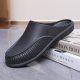 Men's Half-Pack Chef Work Shoes Non-Slip Casual Waterproof Non-Slip Oil-Resistant Men's Slippers Loose Version Kitchen Wholesale Shoes