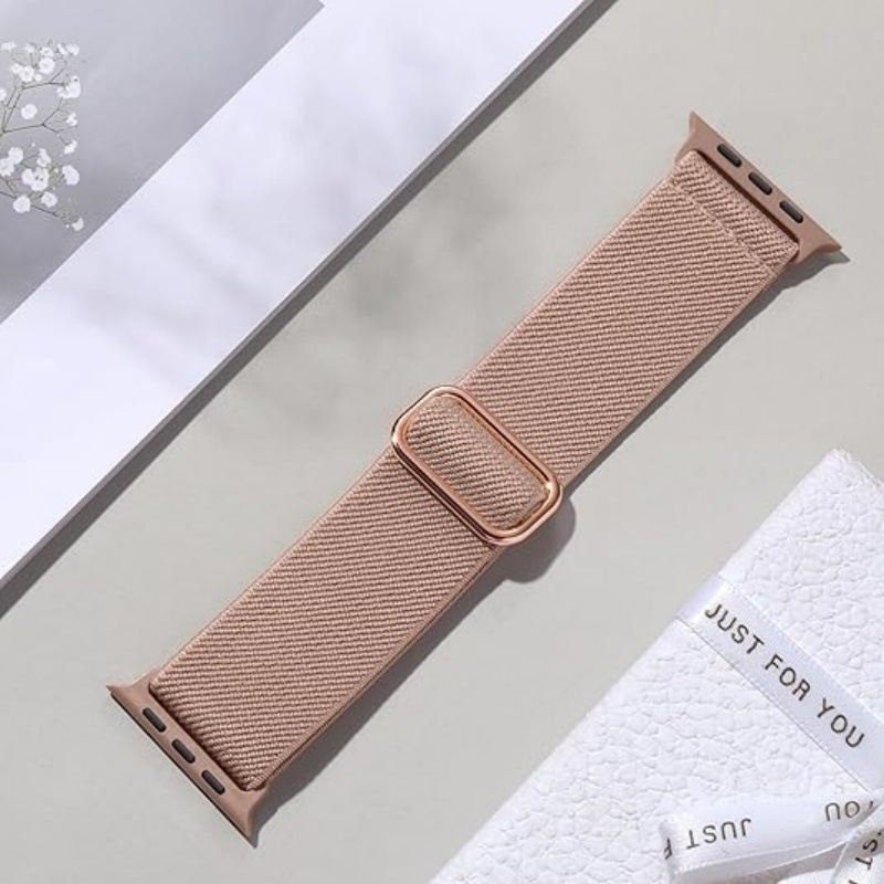 The nylon weave of the apple smart watch strap is suitable for the entire series of apple iwatch straps with adjustable sliding buckle spring undefined