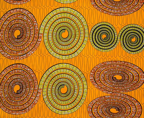 African ethnic batik printed fabric with double-sided geometric polyester imitation batik print, AliExpress Amazon wholesale supply