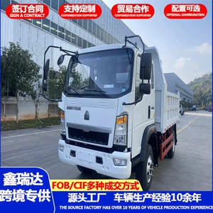 Howo Warrior 4×2 torpaq işləri üçün yüngül özüboşaldan yük maşını.