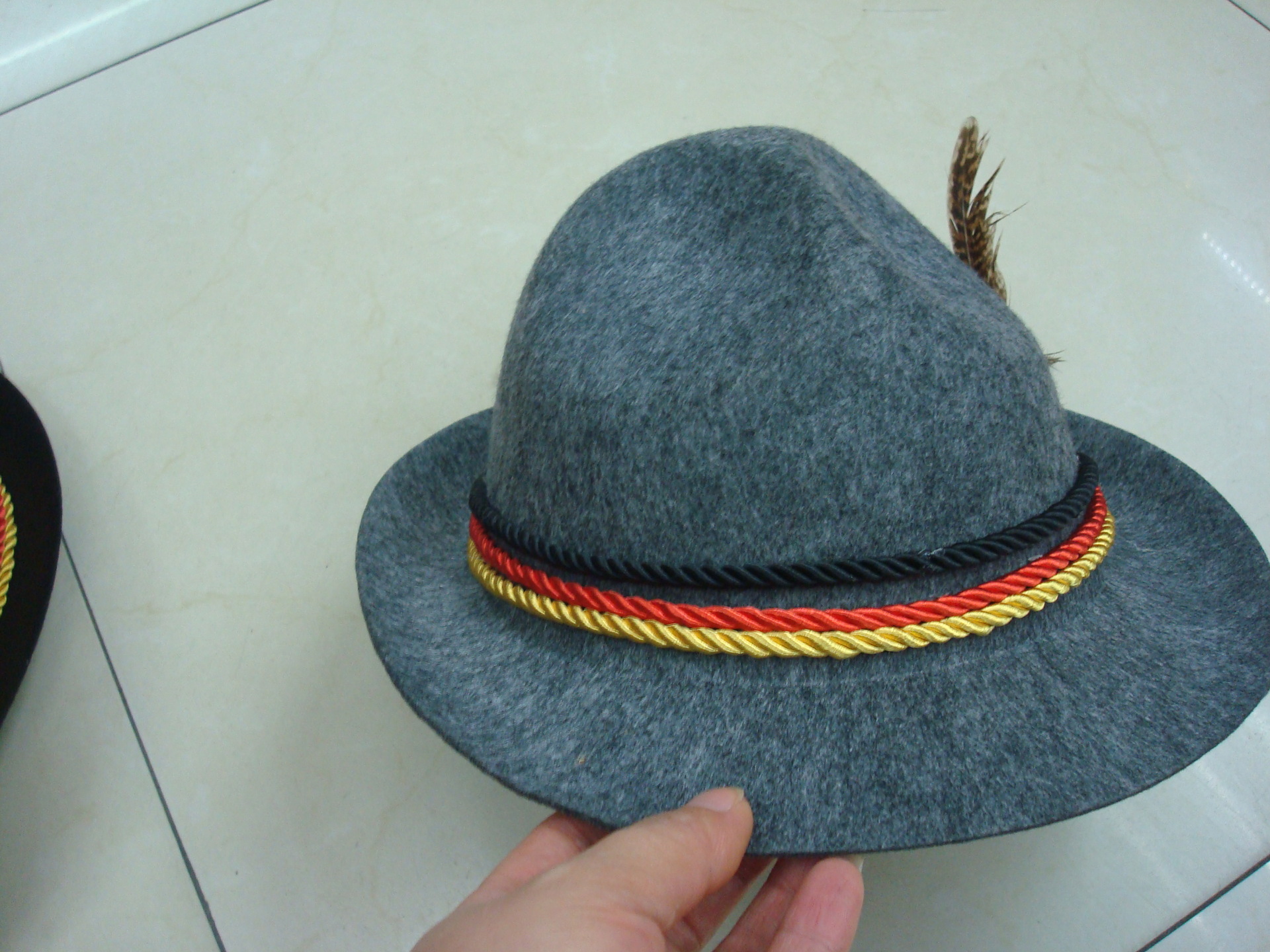 三色绳礼帽5