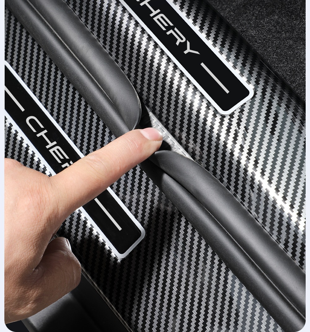 Suitable for Chery Fengyun T11/T10/A9L: door sill trim, welcome step, and trunk sill protector – protective and decorative accessories