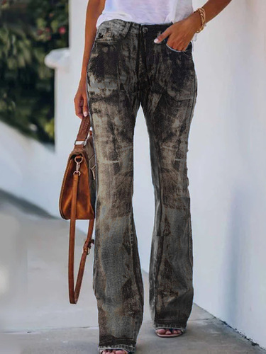 Independent Station 2025 AliExpress eBay Western and Eastern Large Women's Casual Pants Digital Print Pattern Pants