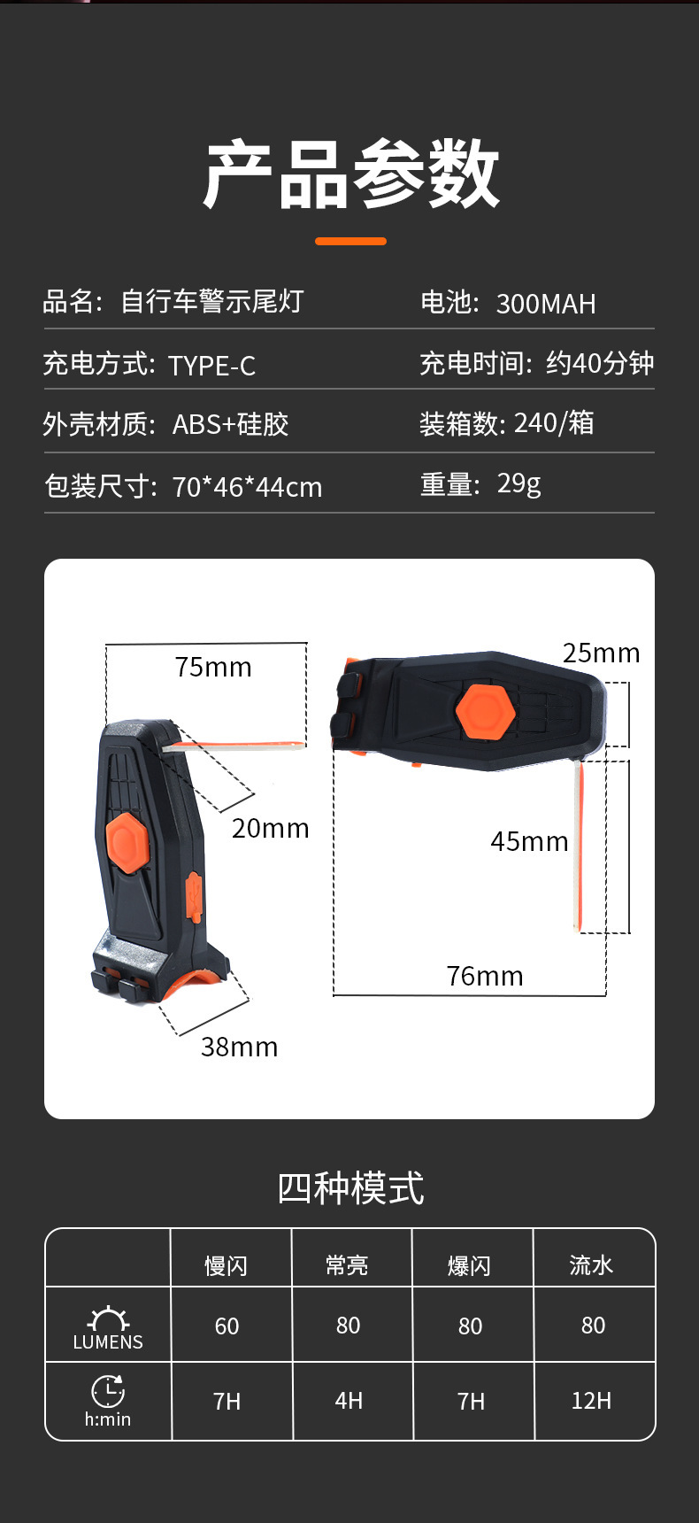 Title 6, Bicycle Love Rücklicht