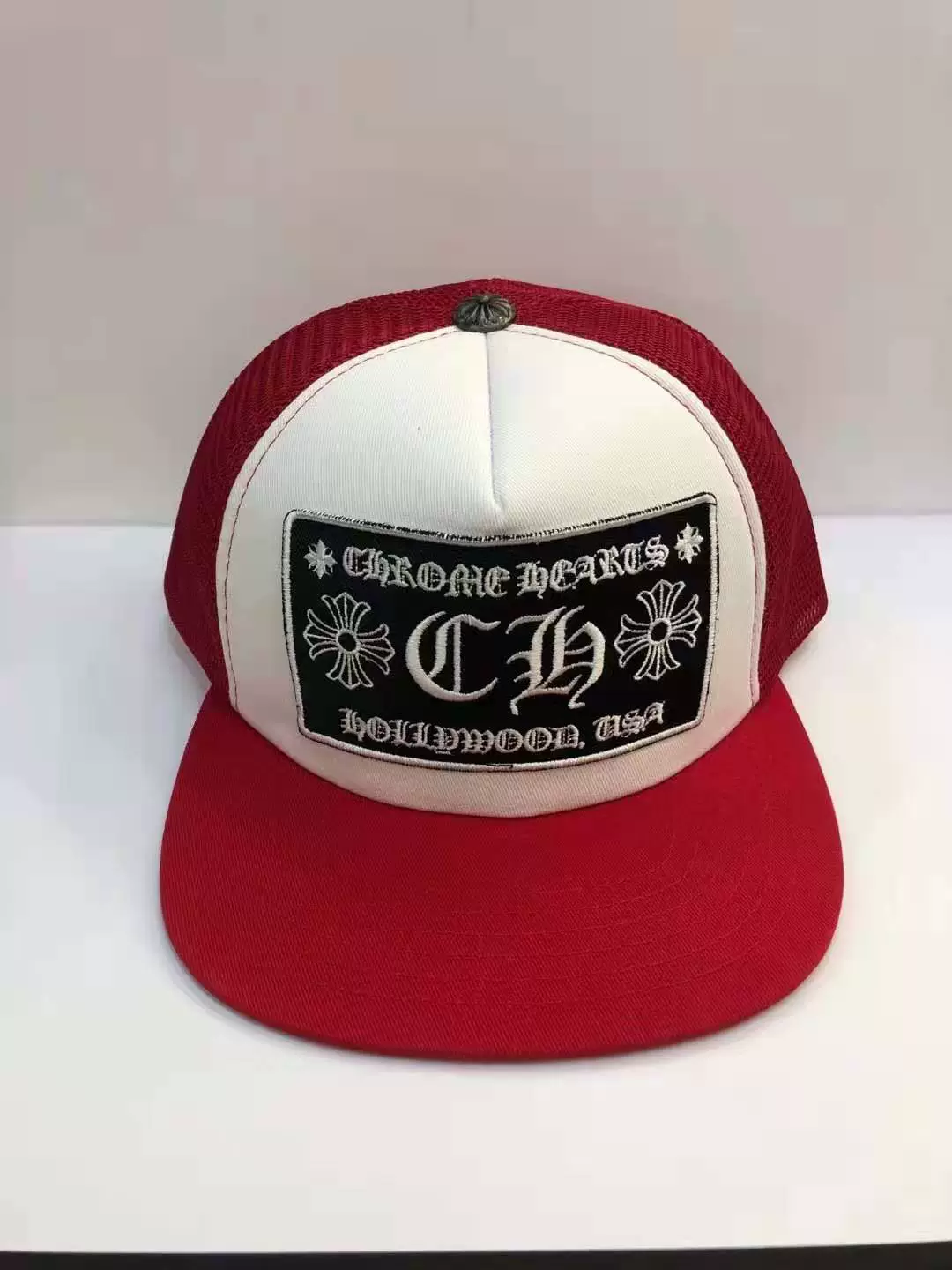 24SSChrome Hearts шляпа санскрит вышивка цветной блок кепка пара модель кросс-бордер единый размер хлопок Гуанчжоу