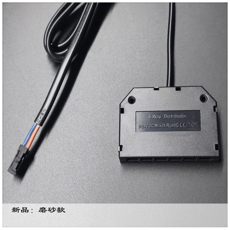 One to six people LED DuPont Interface Junction box connector cupboard lamps and lanterns parts DuPont terminal Junction box