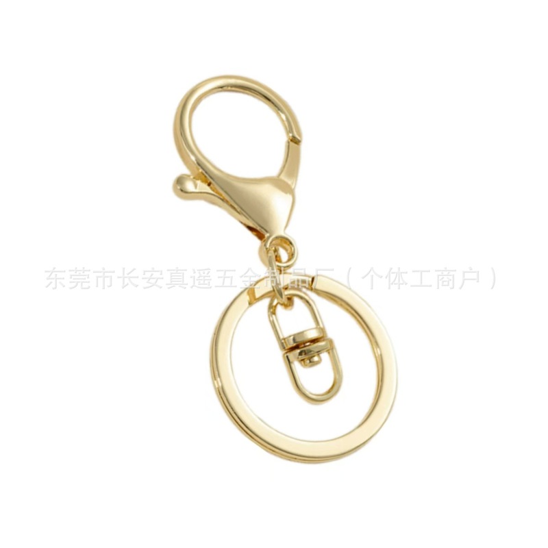 ラウンドロブスタークラスプ 3 点セット 8 フィギュアクラスプ 4 セクションチェーン DIY ジュエリーアクセサリー亜鉛合金ハンギングクラスプキーホルダー|undefined