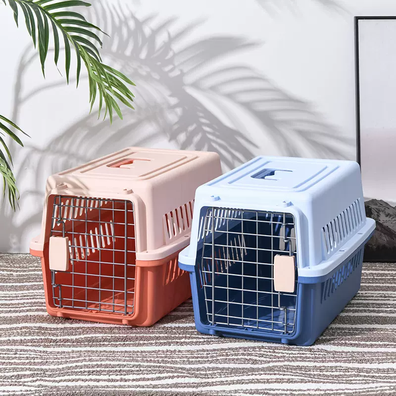 航空箱便携猫笼猫咪托运箱猫包外出包便携中小型宠物包旅行箱批发