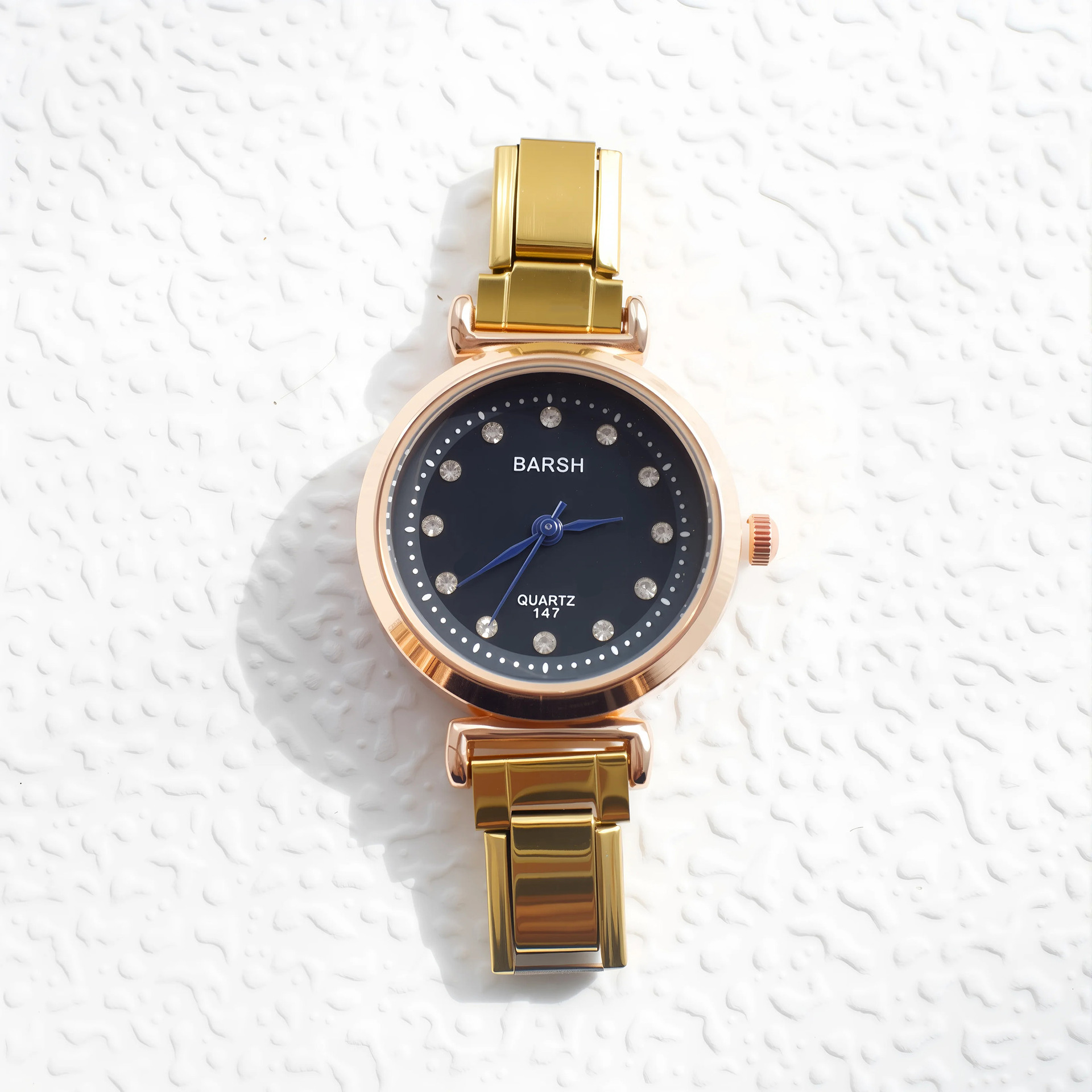 Folding Buckle Buckle Style Round, Oval Dial Shape Quartz Movement Women's Gender Casual Solid Color Buckle Quartz Watch Women's Watches