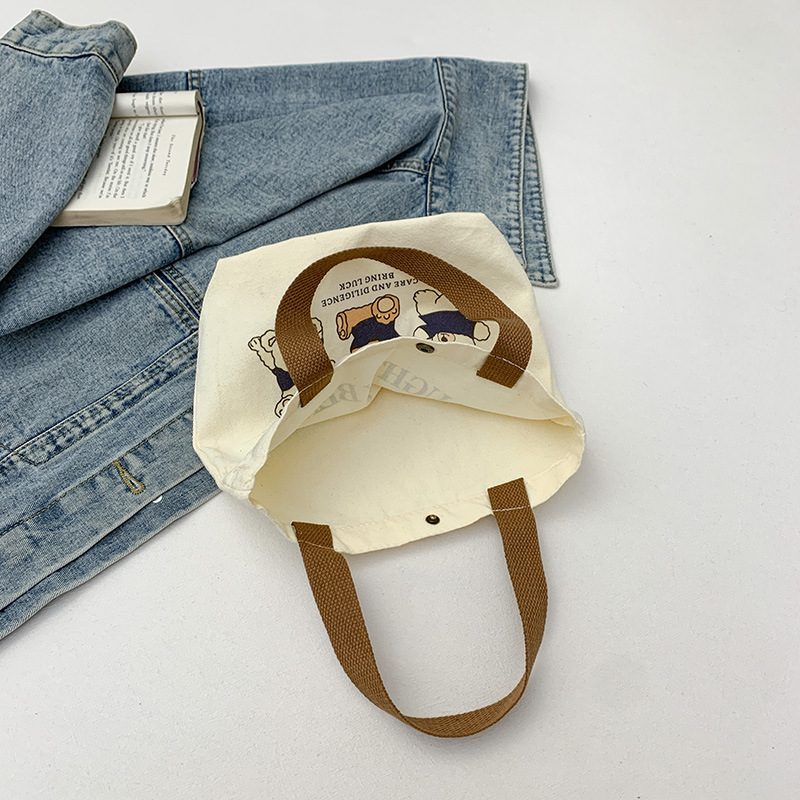 Bolsa de mano de lonchera de trabajo 2025 nuevo bolso de mujer bolso de mano bento bolso de lona bolso impermeable