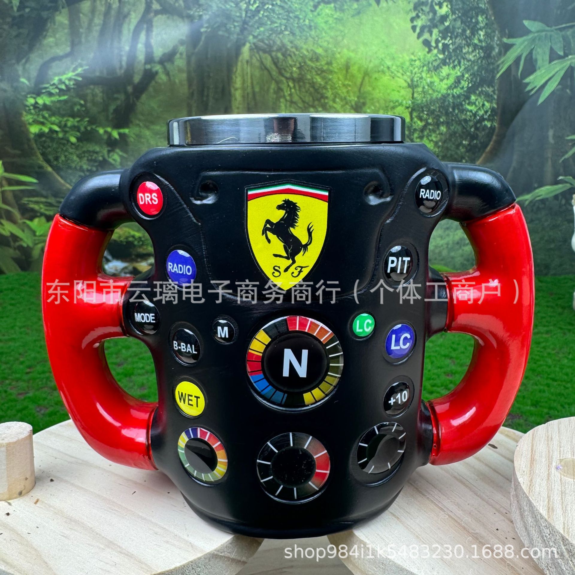 Nuevos productos de taza transfronteriza, estaciones independientes, nuevos productos de resina de barra irlandesa con forro interno, adornos de taza