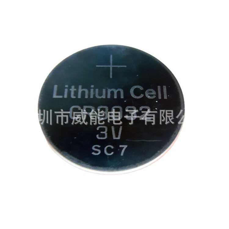 威能CR3032锂锰纽扣电池 仪器仪表电子产品专用电子