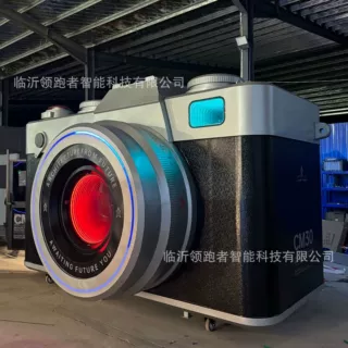 大型源头工厂复古收音机移动餐车户外咖啡屋奶茶冷饮售票亭