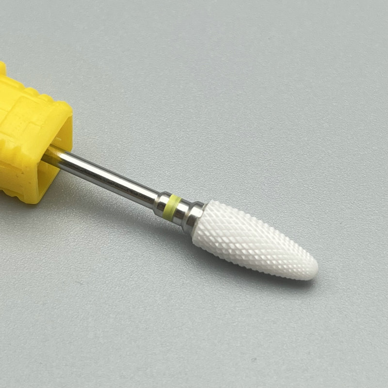 세라믹 옥수수 머리 화이트 도자기 옐로우 라벨 XF