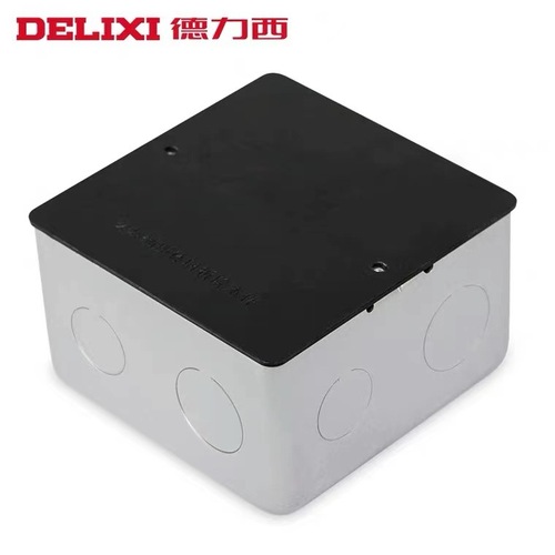 Wholesale floor box with cover, floor plug concealed box, metal floor socket installation box, earth leakage circuit breaker precast box, wiring box