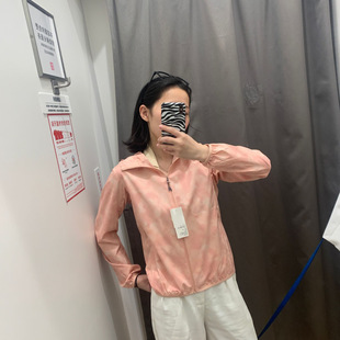 Spring and Summer New Style Lightweight and Breathable Portable Anti-Uv Hooded Sun Protection Jacket for Women 242 437048