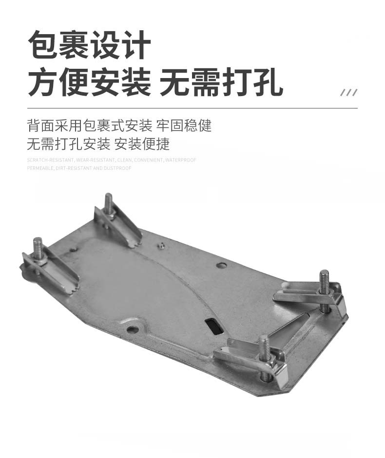 Universal car brake pedal, aluminum alloy anti-slip and wear-resistant pedal, car modification accessories, customizable for cross-border sales