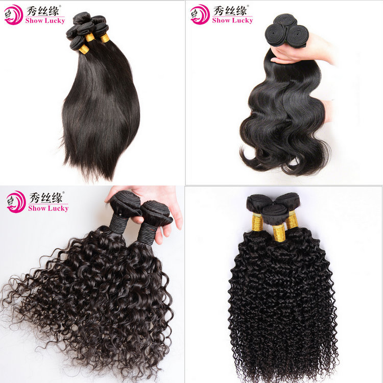 European and American Cross-Border Real Human Hair Wigs 50g 10A Virgin Human Hair Weave Bundles