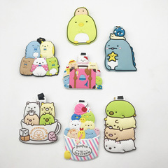 Corner Bio checked luggage tag Japanese cute PVC soft plastic luggage tag creative luggage boarding tag