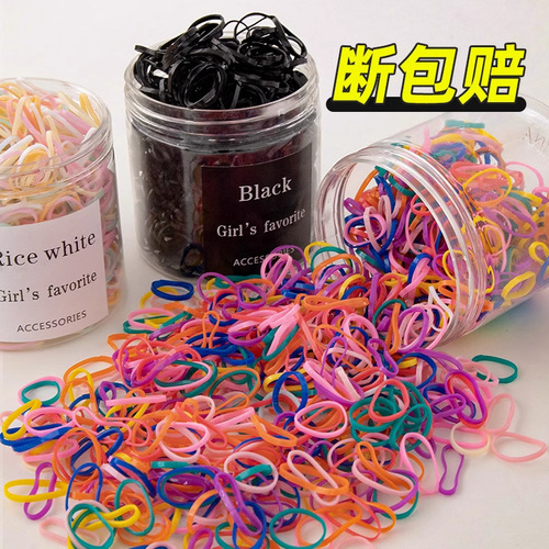 Elastic one-time use thickened colored hair tie hair accessories headband